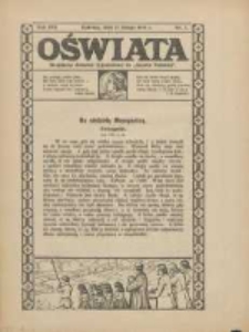 Oświata: bezpłatny dodatek tygodniowy do "Gazety Polskiej" 1928.02.12 R.16 Nr7