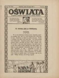 Oświata: bezpłatny dodatek tygodniowy do "Gazety Polskiej" 1928.05.13 R.16 Nr20