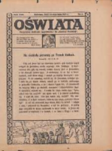 Oświata: bezpłatny dodatek tygodniowy do "Gazety Polskiej" 1929.01.13 R.17 Nr2