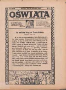 Oświata: bezpłatny dodatek tygodniowy do "Gazety Polskiej" 1929.01.20 R.17 Nr3