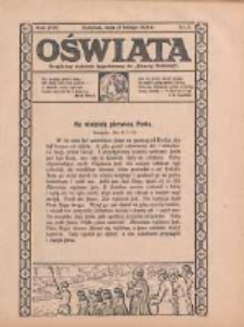 Oświata: bezpłatny dodatek tygodniowy do "Gazety Polskiej" 1929.02.17 R.17 Nr7