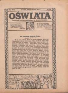 Oświata: bezpłatny dodatek tygodniowy do "Gazety Polskiej" 1929.03.10 R.17 Nr10