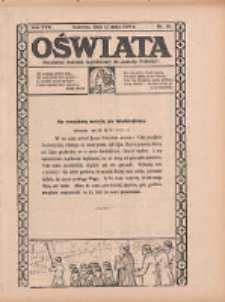 Oświata: bezpłatny dodatek tygodniowy do "Gazety Polskiej" 1929.05.12 R.17 Nr19