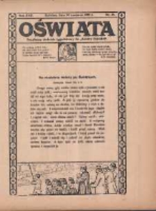 Oświata: bezpłatny dodatek tygodniowy do "Gazety Polskiej" 1929.06.30 R.17 Nr26