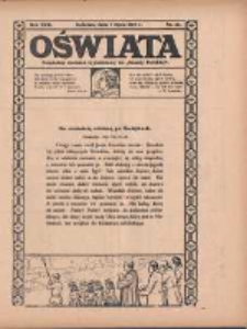 Oświata: bezpłatny dodatek tygodniowy do "Gazety Polskiej" 1929.07.07 R.17 Nr27