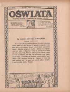 Oświata: bezpłatny dodatek tygodniowy do "Gazety Polskiej" 1929.07.21 R.17 Nr29