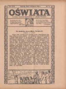 Oświata: bezpłatny dodatek tygodniowy do "Gazety Polskiej" 1929.08.11 R.17 Nr32