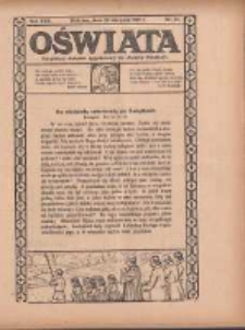 Oświata: bezpłatny dodatek tygodniowy do "Gazety Polskiej" 1929.08.25 R.17 Nr34