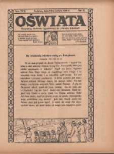 Oświata: bezpłatny dodatek tygodniowy do "Gazety Polskiej" 1929.09.15 R.17 Nr37