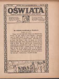 Oświata: bezpłatny dodatek tygodniowy do "Gazety Polskiej" 1929.10.06 R.17 Nr40