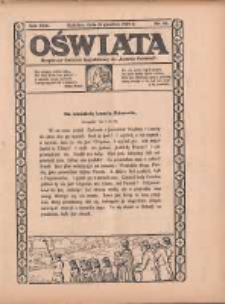 Oświata: bezpłatny dodatek tygodniowy do "Gazety Polskiej" 1929.12.15 R17 Nr50