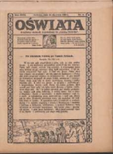 Oświata: bezpłatny dodatek tygodniowy do "Gazety Polskiej" 1930.01.26 R.18 Nr4