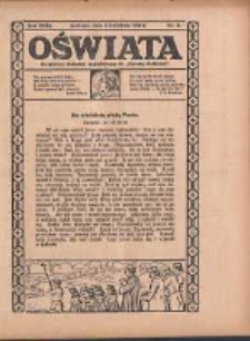 Oświata: bezpłatny dodatek tygodniowy do "Gazety Polskiej" 1930.04.06 R.18 Nr14