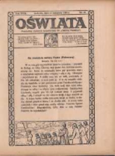 Oświata: bezpłatny dodatek tygodniowy do "Gazety Polskiej" 1930.04.13 R.18 Nr15