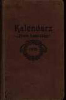 Kalendarz Kieszonkowy &bdquo;Nowin Lekarskich" na rok 1926.