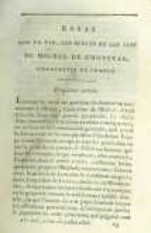 Archives litt&eacute;raires de l'Europe: ou m&eacute;langes de litt&eacute;rature, d'histoire et de philosophie par une soci&eacute;t&eacute; de gens de lettres. Suivis d'une Gazette litt&eacute;raire universelle. 1806 T.11 No.33