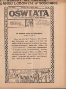 Oświata: bezpłatny dodatek tygodniowy do "Gazety Polskiej" 1930.05.04 R.18 Nr18