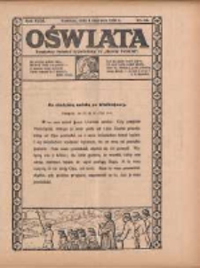 Oświata: bezpłatny dodatek tygodniowy do "Gazety Polskiej" 1930.06.01 R.18 Nr22