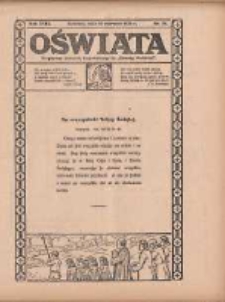 Oświata: bezpłatny dodatek tygodniowy do "Gazety Polskiej" 1930.06.13 R.18 Nr24