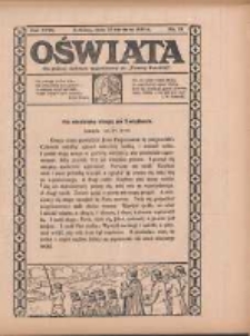 Oświata: bezpłatny dodatek tygodniowy do "Gazety Polskiej" 1930.06.22 R.18 Nr25