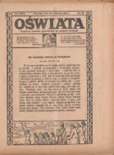 Oświata: bezpłatny dodatek tygodniowy do "Gazety Polskiej" 1930.06.29 R.18 Nr26