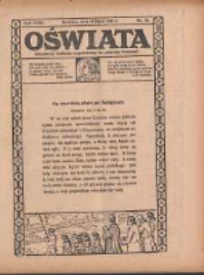 Oświata: bezpłatny dodatek tygodniowy do "Gazety Polskiej" 1930.07.13 R.18 Nr28