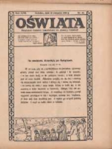 Oświata: bezpłatny dodatek tygodniowy do "Gazety Polskiej" 1930.08.10 R.18 Nr32