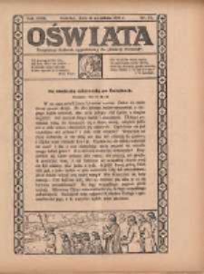 Oświata: bezpłatny dodatek tygodniowy do "Gazety Polskiej" 1930.09.14 R.18 Nr37