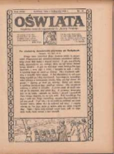 Oświata: bezpłatny dodatek tygodniowy do "Gazety Polskiej" 1930.11.02 R.18 Nr44