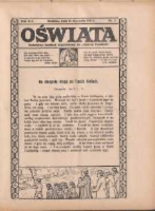 Oświata: bezpłatny dodatek tygodniowy do "Gazety Polskiej" 1931.01.18 R.19 Nr3