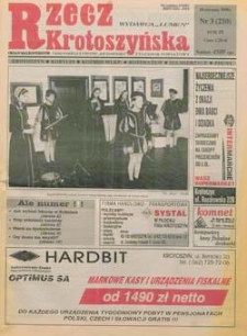Rzecz Krotoszyńska 1999.01.20 R.9 Nr3(210)
