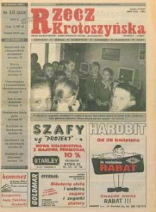 Rzecz Krotoszyńska 1999.04.28 R.10 Nr16(223)
