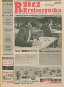Rzecz Krotoszyńska 1999.05.19 R.10 Nr19(226)