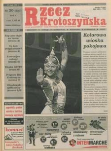 Rzecz Krotoszyńska 1999.05.26 R.10 Nr20(227)
