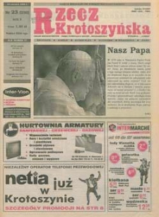 Rzecz Krotoszyńska 1999.06.16 R.10 Nr23(230)