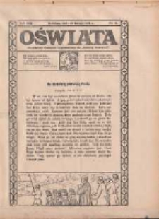 Oświata: bezpłatny dodatek tygodniowy do "Gazety Polskiej" 1931.02.22 R.19 Nr8