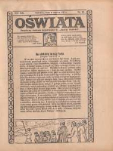 Oświata: bezpłatny dodatek tygodniowy do "Gazety Polskiej" 1931.03.08 R.19 Nr10