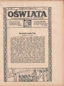 Oświata: bezpłatny dodatek tygodniowy do "Gazety Polskiej" 1931.03.15 R.19 Nr11