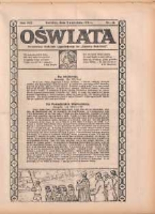 Oświata: bezpłatny dodatek tygodniowy do "Gazety Polskiej" 1931.04.05 R.19 Nr14