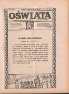 Oświata: bezpłatny dodatek tygodniowy do "Gazety Polskiej" 1931.05.17 R.19 Nr20