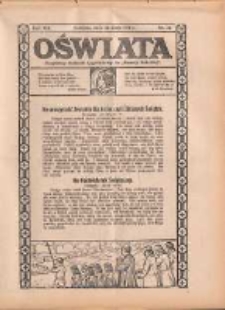 Oświata: bezpłatny dodatek tygodniowy do "Gazety Polskiej" 1931.05.24 R.19 Nr21