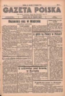Gazeta Polska: codzienne pismo polsko-katolickie dla wszystkich stan&oacute;w 1936.11.19 R.40 Nr271