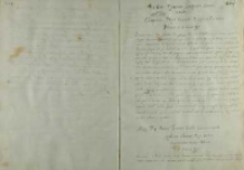 List kr&oacute;la Zygmunta III do papieża Klemensa VIII, ok. 1600