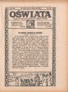 Oświata: bezpłatny dodatek tygodniowy do "Gazety Polskiej" 1931.08.30 R.19 Nr35