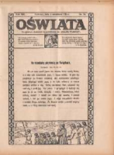 Oświata: bezpłatny dodatek tygodniowy do "Gazety Polskiej" 1931.09.06 R.19 Nr36