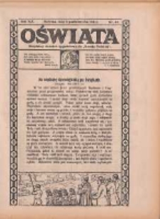 Oświata: bezpłatny dodatek tygodniowy do "Gazety Polskiej" 1931.10.04 R.19 Nr40