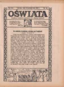 Oświata: bezpłatny dodatek tygodniowy do "Gazety Polskiej" 1931.10.18 R.19 Nr42