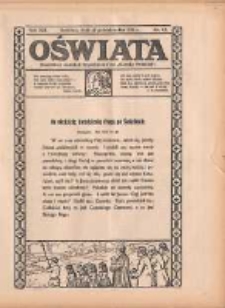 Oświata: bezpłatny dodatek tygodniowy do "Gazety Polskiej" 1931.10.25 R.19 Nr43