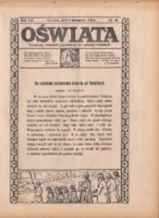 Oświata: bezpłatny dodatek tygodniowy do "Gazety Polskiej" 1931.11.08 R.19 Nr45