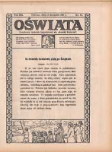 Oświata: bezpłatny dodatek tygodniowy do "Gazety Polskiej" 1931.11.15 R.19 Nr46
